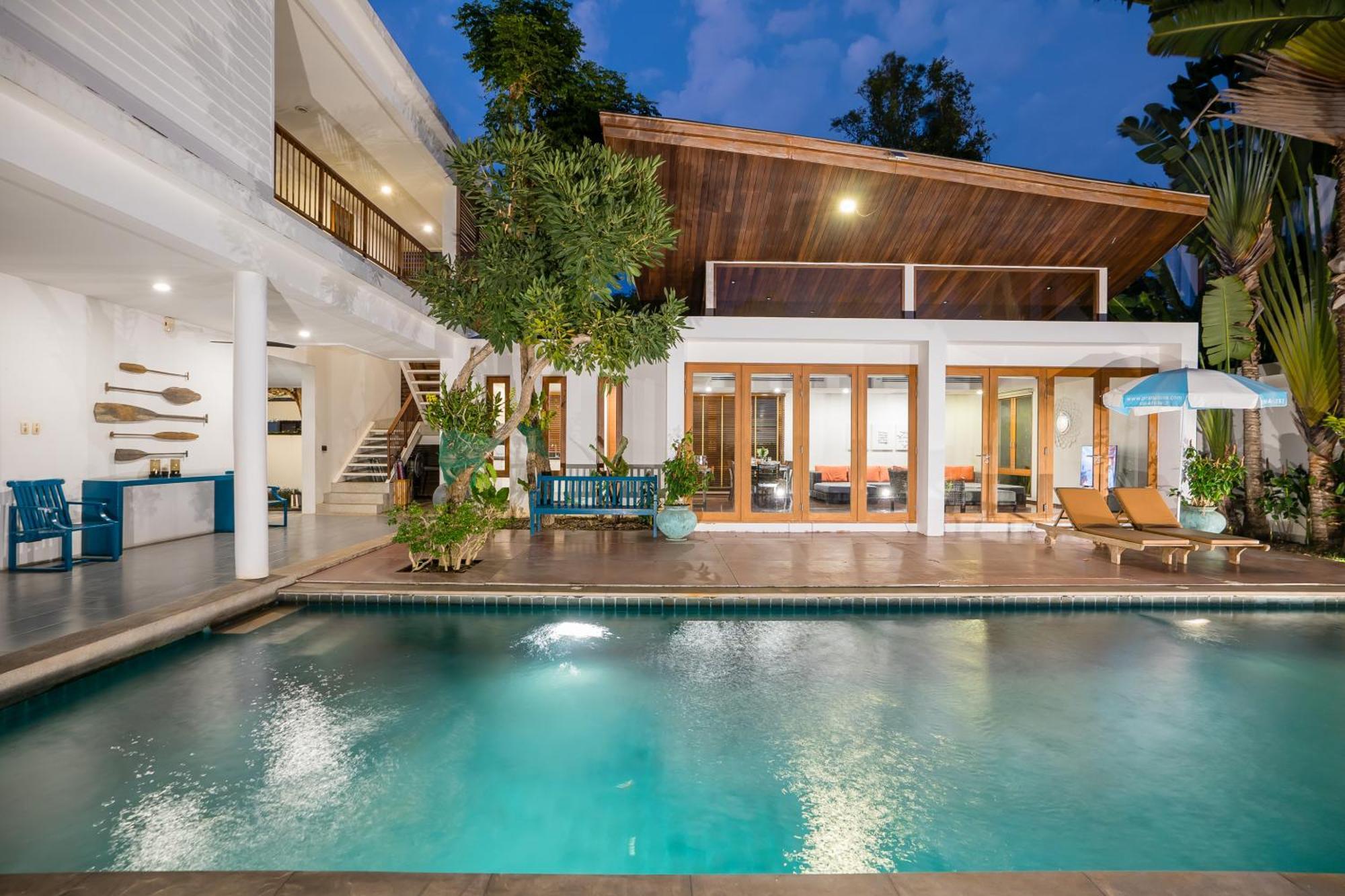 Pranaluxe 3 Bedroom Pool Villa Ban Pak Nam Pran Exterior foto