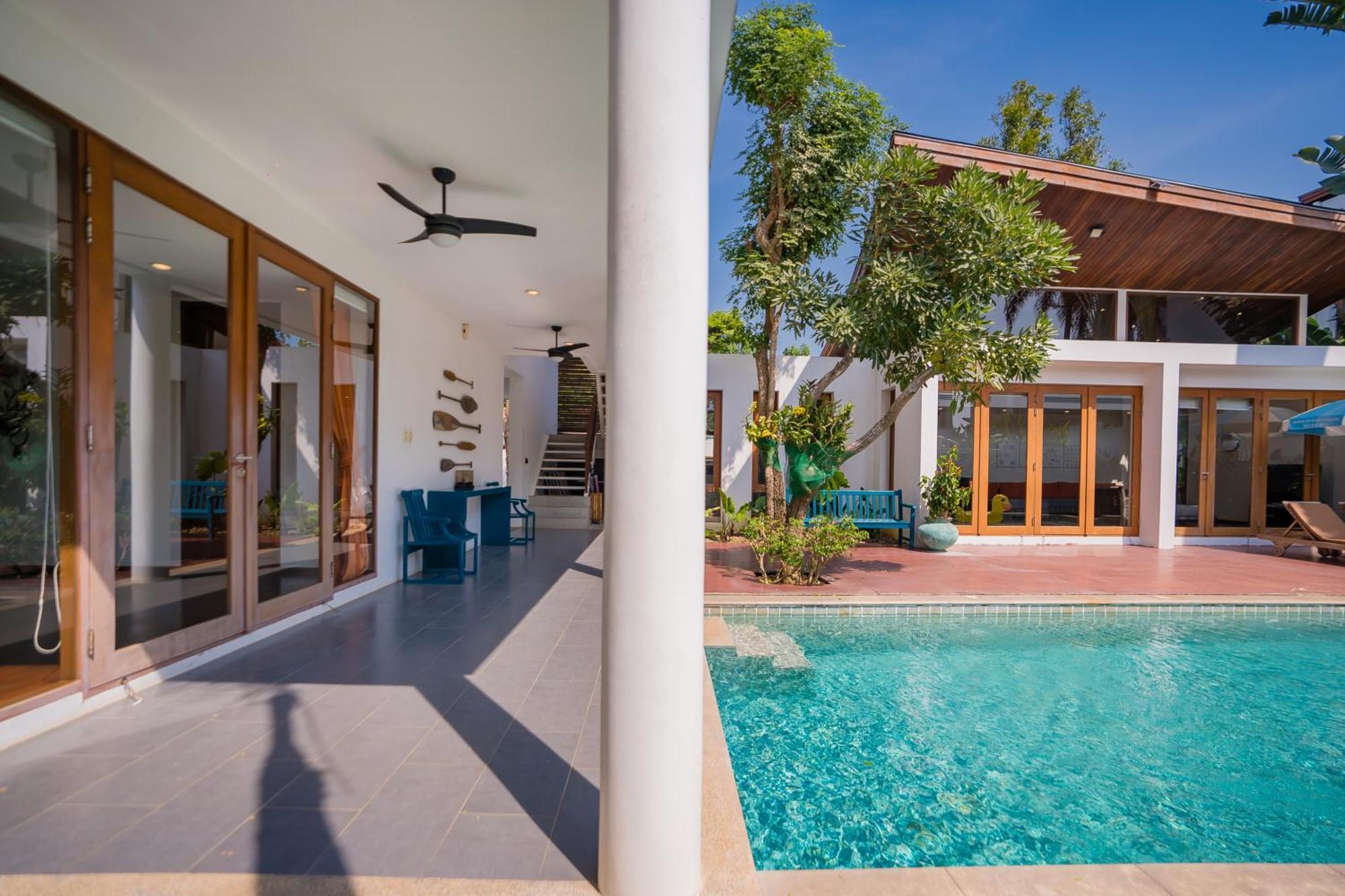 Pranaluxe 3 Bedroom Pool Villa Ban Pak Nam Pran Exterior foto