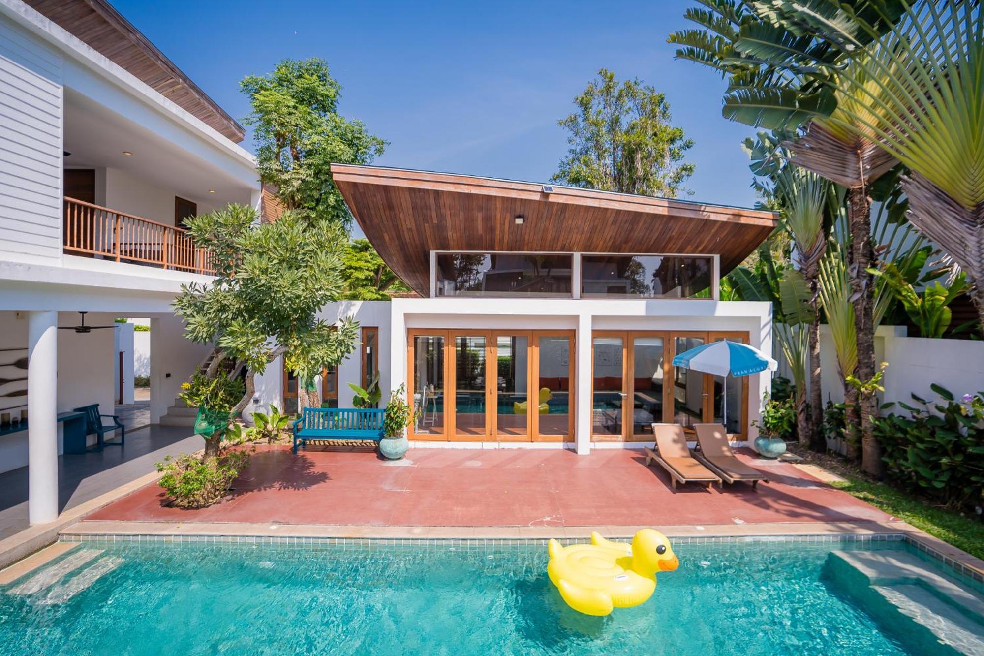 Pranaluxe 3 Bedroom Pool Villa Ban Pak Nam Pran Exterior foto