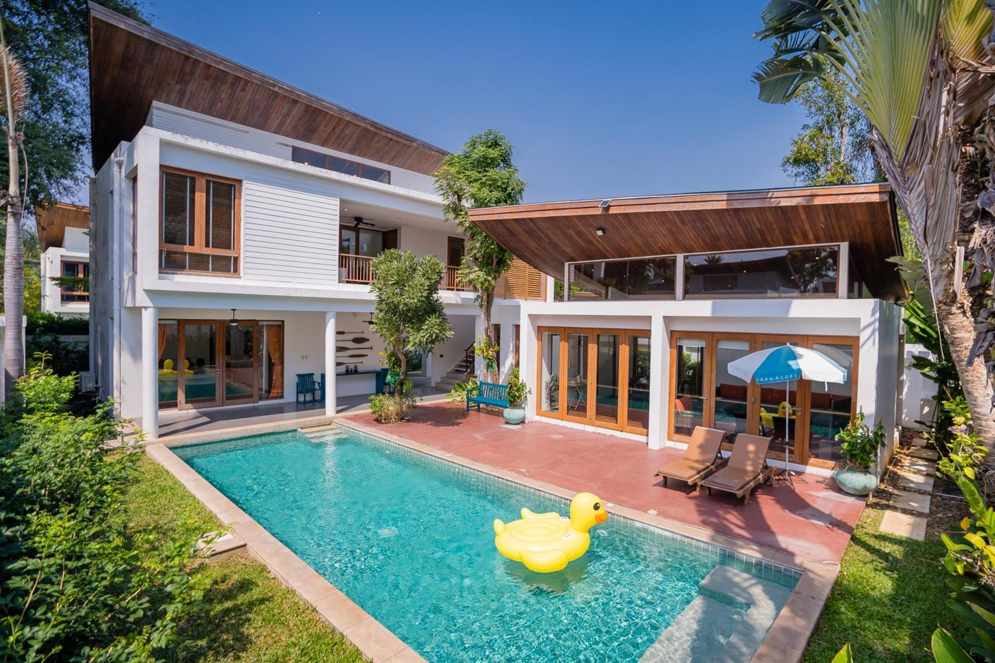 Pranaluxe 3 Bedroom Pool Villa Ban Pak Nam Pran Exterior foto